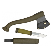 Набор Morakniv Outdoor Kit MG, нож Morakniv 2000 + топор, зеленый, 1-2001