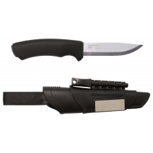 Нож Morakniv BushCraft Survival, нержавеющая сталь, черный, 11835